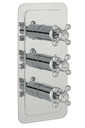 JTP GROV TH CONCEALED 2 OUTLET SH VALVE, VERT