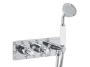 JTP GROV TH CONCEALED 2 OUTLET VALVE & H&SET