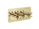 JTP GROV TH CONCEALED 3 OUTLET SH VALVE HORIZ
