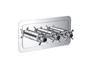 JTP GROV TH CONCEALED 3 OUTLET SH VALVE HORIZ
