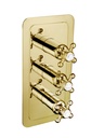 JTP GROV TH CONCEALED 3 OUTLET SH VALVE VERT,