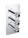 JTP GROV TH CONCEALED 3 OUTLET SH VALVE VERT,