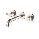 JTP INOX 3 HOLE WALL MOUNTED BASIN MIXER