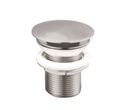 JTP INOX BASIN WASTE, CLICK-CLACK, UNSLOTTED