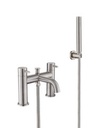 JTP INOX DECK MOUNTED BATH SH MIXER WITH KIT