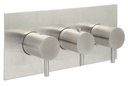 JTP INOX TH CONCEALED 3 OUTLET SH VALVE, HORI