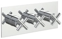 JTP SOLEX TH CONCEALED 2 OUTLET SH VALVE HORI