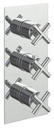 JTP SOLEX TH CONCEALED 3 OUTLET SH VALVE, VER