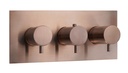 JTP VOS TWO OUTLET THERMO CONC VALVE HORIZONT