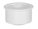 OVERFLOW PLASTIC REDUCER 40MM TO 21.5MM BLACK