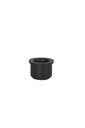 OVERFLOW RUBBER REDUCER 32MM - 21.5MM  BLACK