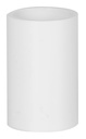 OVERFLOW STRAIGHT COUPLING           WHITE