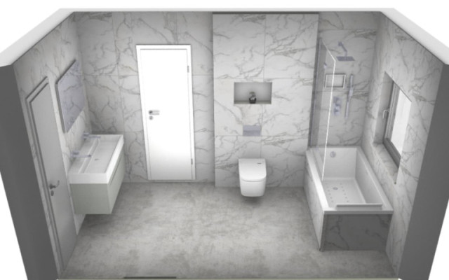 Stunning Bathroom Visualisation in Wembley